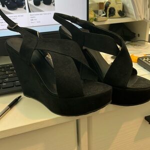 Black strappy sandals custom made in 2022. Size 38 or size 7